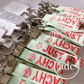 Just Peachy Keychain