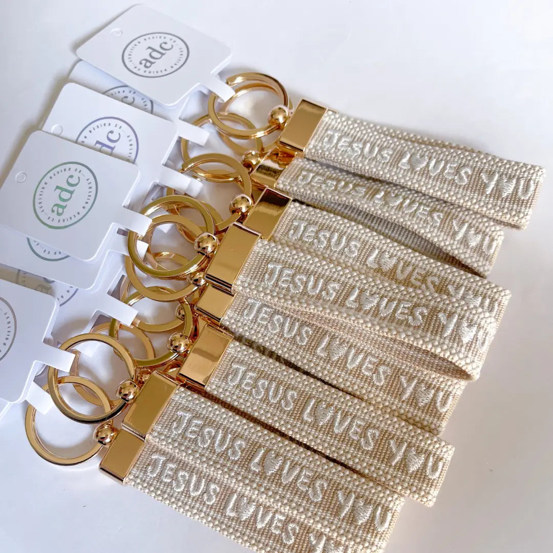 Jesus Loves You Keychain