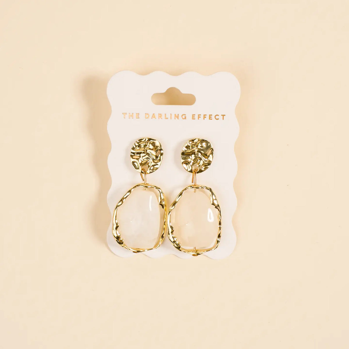Standout Earrings–Liquid Gold