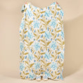 Cozy Dreams Luxe Blanket–Poppin' Petals Aqua