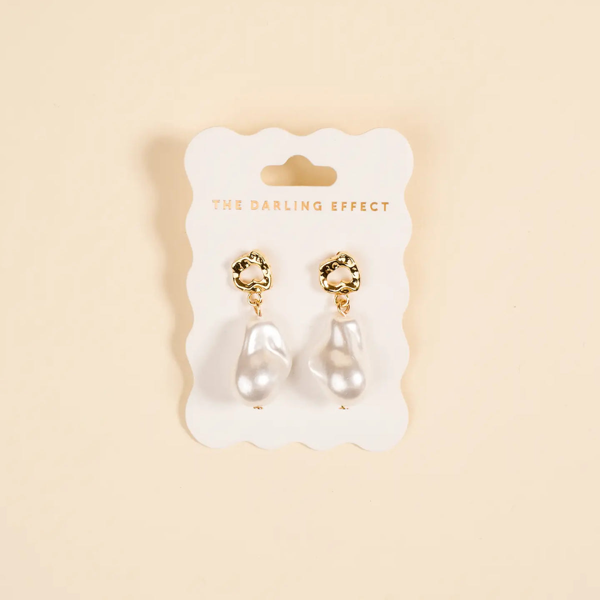 Standout Earring- Baroque Pearl