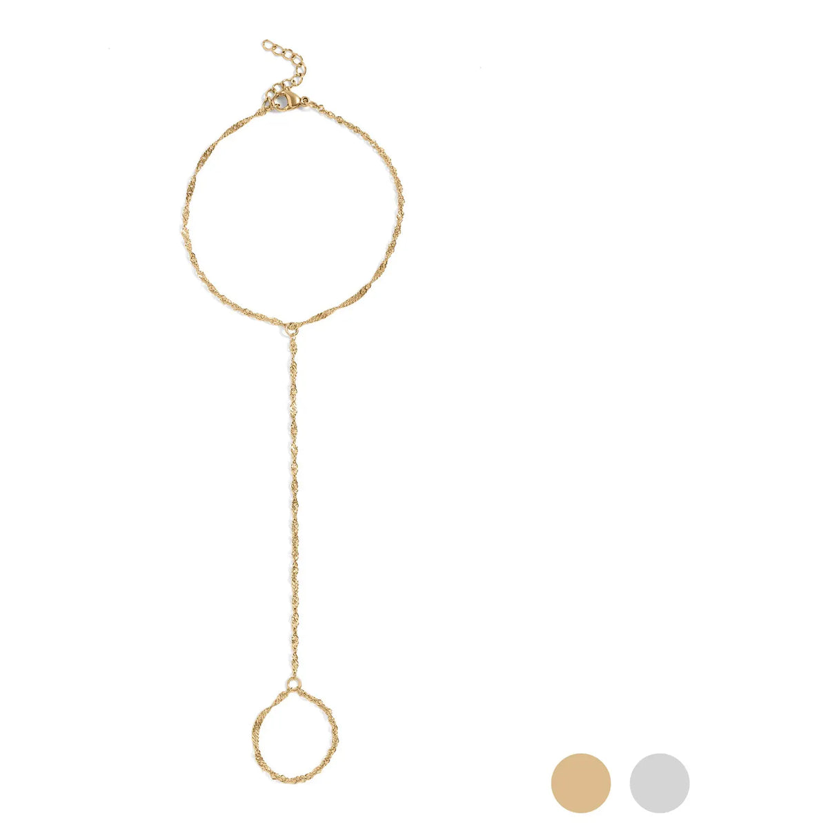Gold Singapore Hand Chain