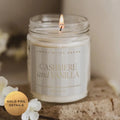 Cashmere and Vanilla 9 oz Soy Candle