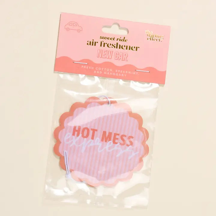 Sweet Ride Car Air Freshener–Hot Mess Express
